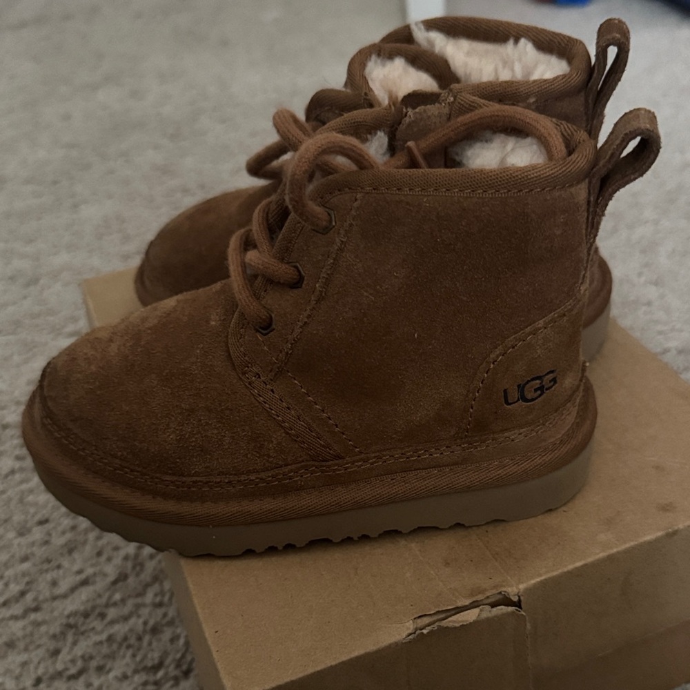 UGG Kids Chestnut Suede Boots